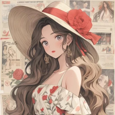 火爆女生动漫头像图片