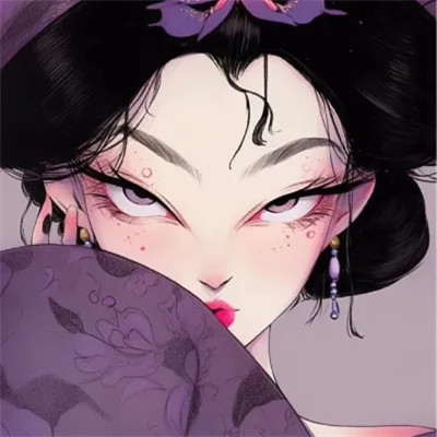 火爆女生动漫头像图片