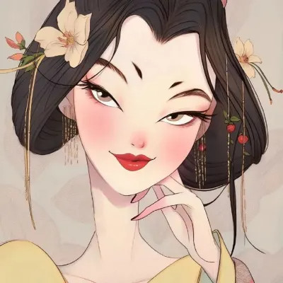 火爆女生动漫头像图片