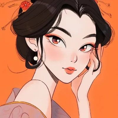 火爆女生动漫头像图片