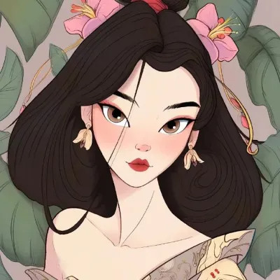 火爆女生动漫头像图片