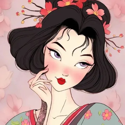 火爆女生动漫头像图片