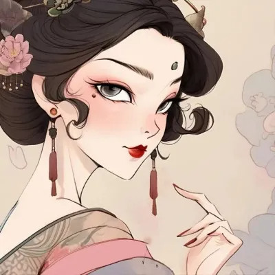 火爆女生动漫头像图片