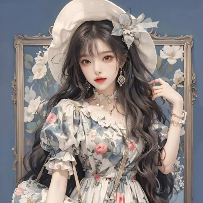 精选女生动漫头像