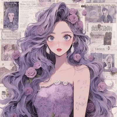 精选女生动漫头像