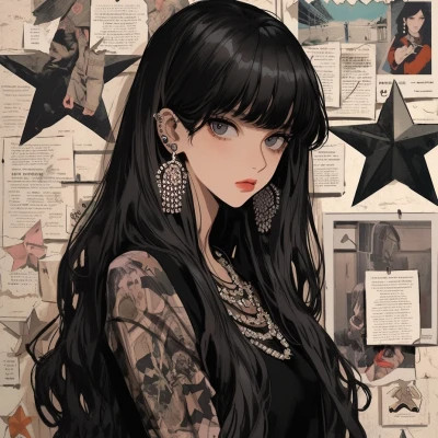 精选女生动漫头像