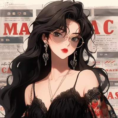 精选女生动漫头像