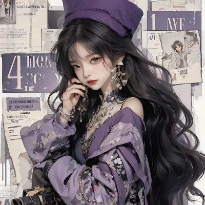 精选女生动漫头像