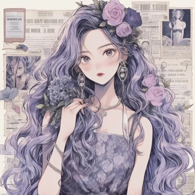 精选女生动漫头像