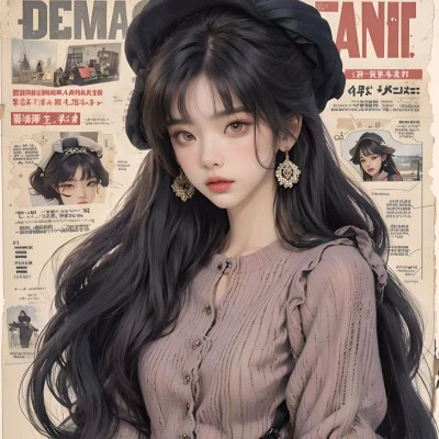 精选女生动漫头像
