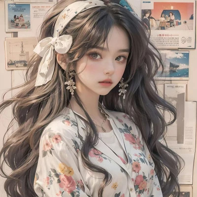 精选女生动漫头像