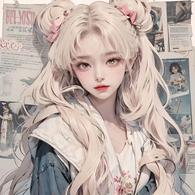 精选女生动漫头像