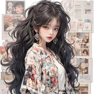 精选女生动漫头像