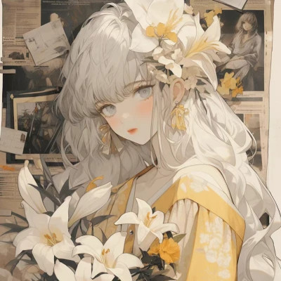 精选女生动漫头像