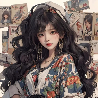精选女生动漫头像