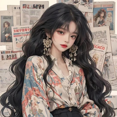 精选女生动漫头像