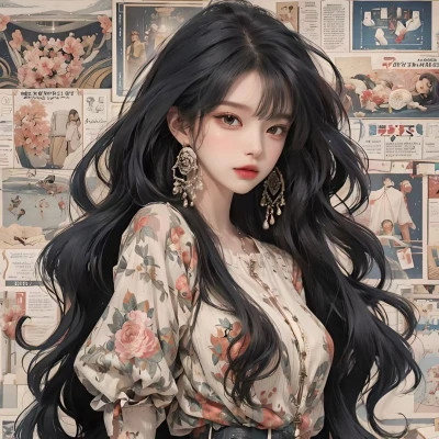 精选女生动漫头像