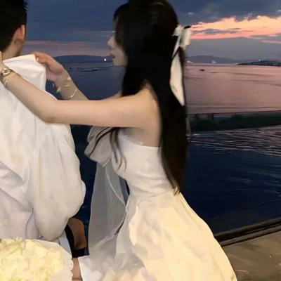 温柔又很治愈的情侣头像图片
