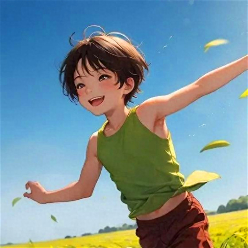 精选治愈系动漫男生头像图片
