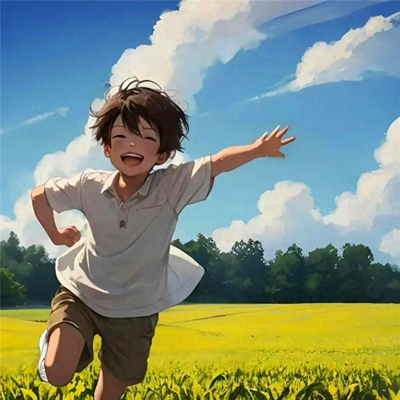 精选治愈系动漫男生头像图片