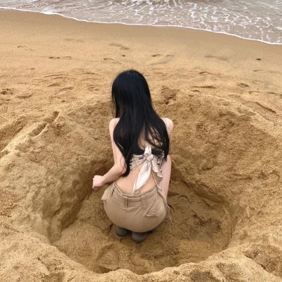 2025最新高清背影女生头像图片