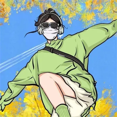 超甜手绘情侣头像二人专用