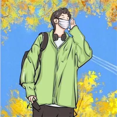 超甜手绘情侣头像二人专用