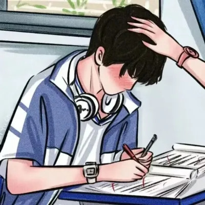 超甜手绘情侣头像二人专用