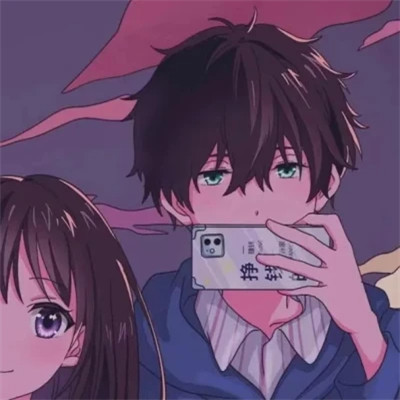 精选手绘情侣头像