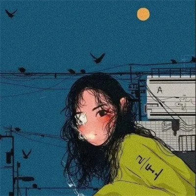 精选手绘情侣头像