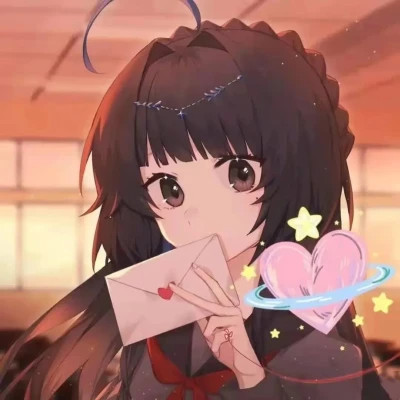 精选手绘情侣头像