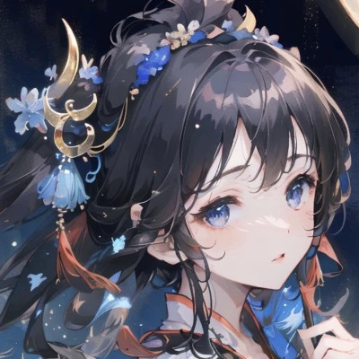 最新古风动漫女生头像