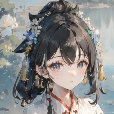 最新古风动漫女生头像