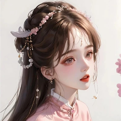 最新古风动漫女生头像