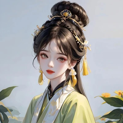 最新古风动漫女生头像