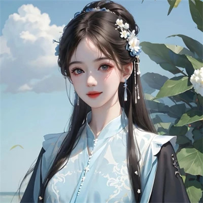 最新古风动漫女生头像