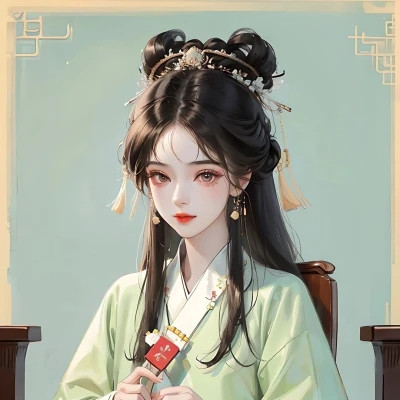 最新古风动漫女生头像
