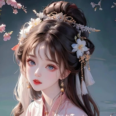 最新古风动漫女生头像