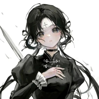 最新古风动漫女生头像
