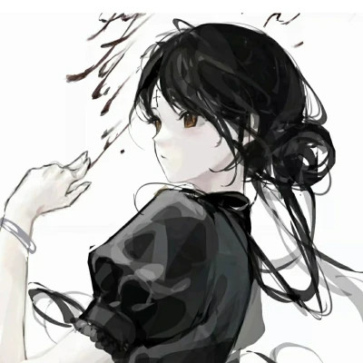 最新古风动漫女生头像