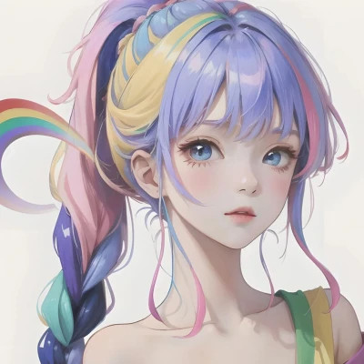 精选高清动漫女生头像图片