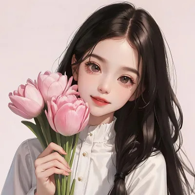 精选高清动漫女生头像图片