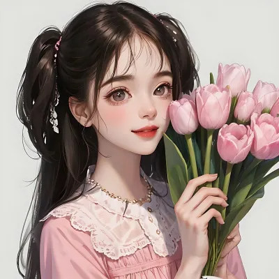 精选高清动漫女生头像图片
