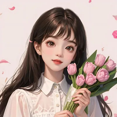 精选高清动漫女生头像图片