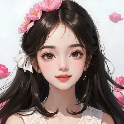 精选高清动漫女生头像图片