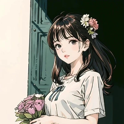 精选高清动漫女生头像图片