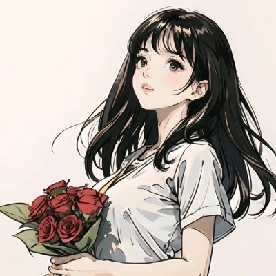 精选高清动漫女生头像图片