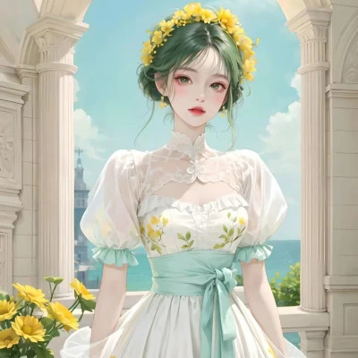 精选高清动漫女生头像图片