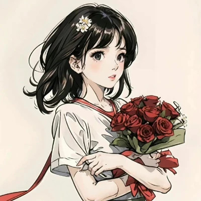 精选高清动漫女生头像图片