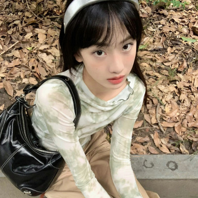 真人微信女生头像图片
